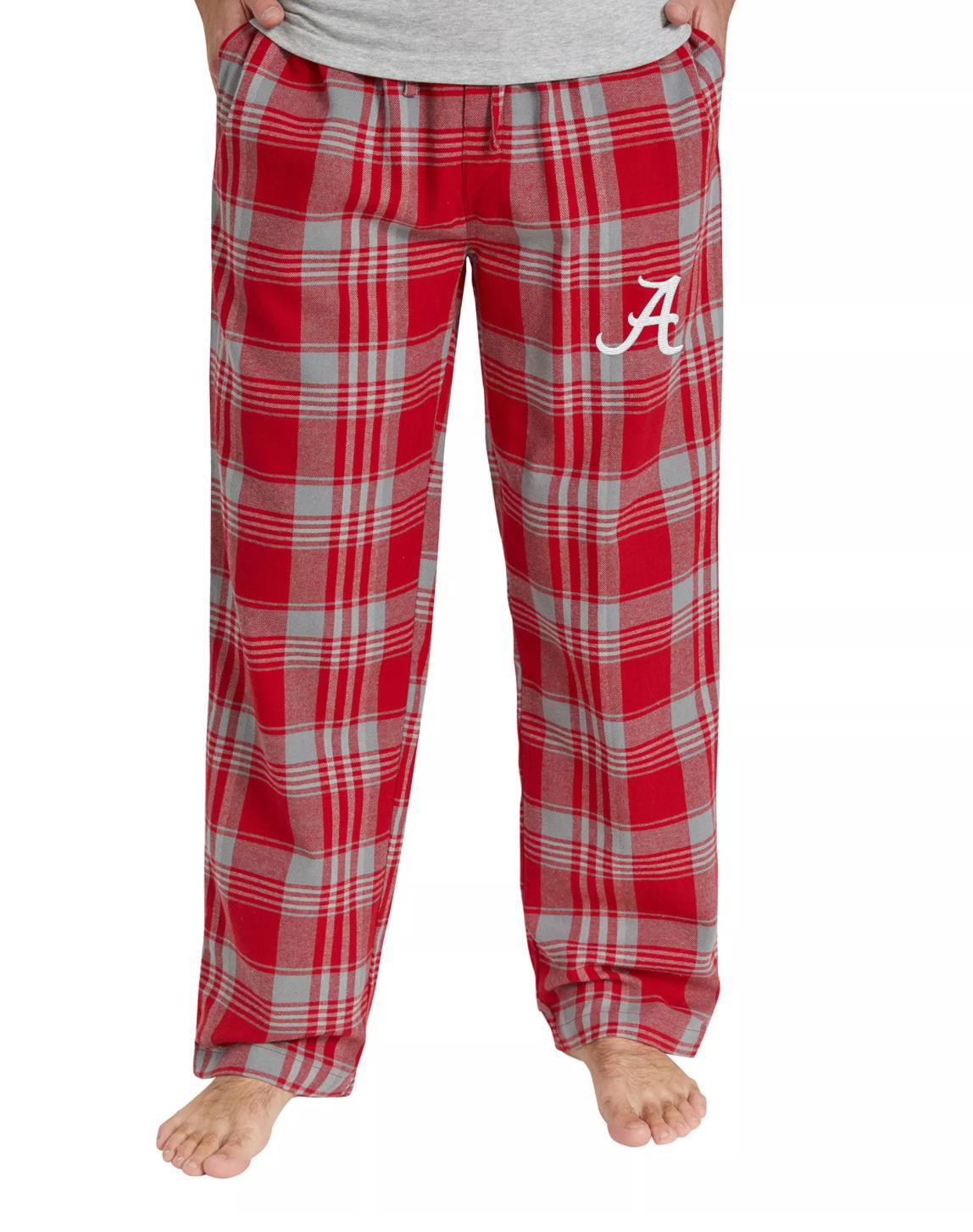 College Concepts Alabama NCAA Mens Flannel Pants