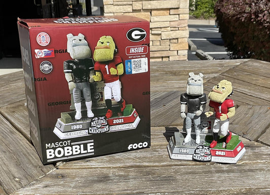 Foco Georgia National Champion Dual Bobblehead #113/140