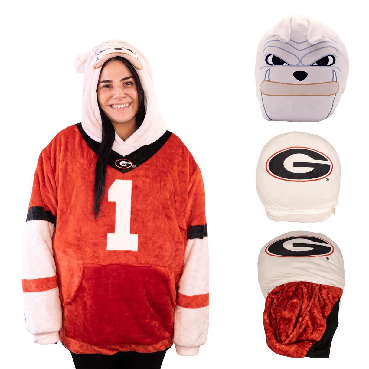 Plushible UGA Hairy Dawg Snugibles