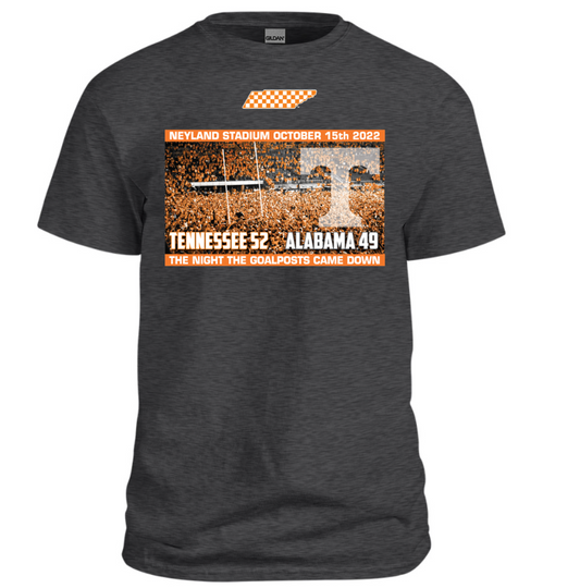 Breaking T's Tennessee "The Night the Goalposts Came Down" Unisex T-Shirt