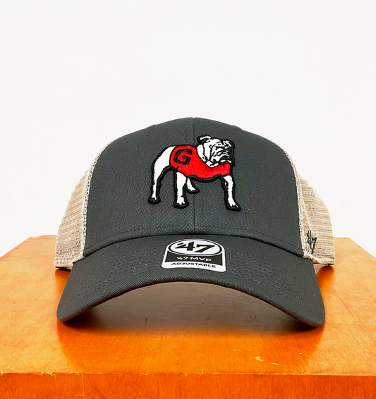'47 MVP UGA Flagship Mesh Hat (Gray/Tan)