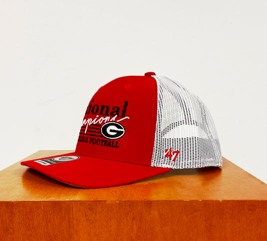 '47 UGA National Championship Red Truck Hat