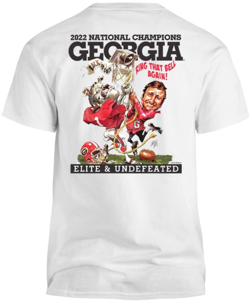 New World Graphics UGA National Championship Recap Unisex T-Shirt