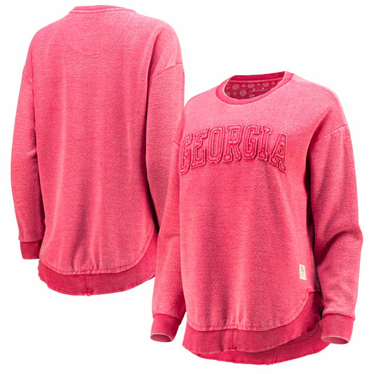 Pressbox UGA Ponchoville Pullover Sweatshirt (Red)